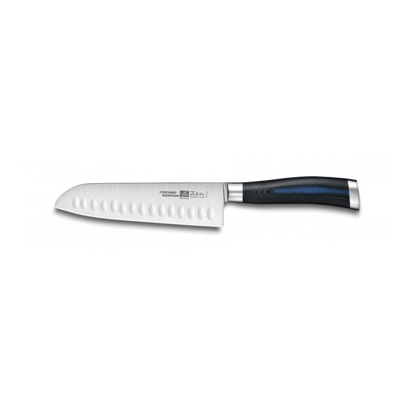 ΜΑΧΑΙΡΙ ZEN SANTOKU 17cm FISCHER BARGOIN 645-17