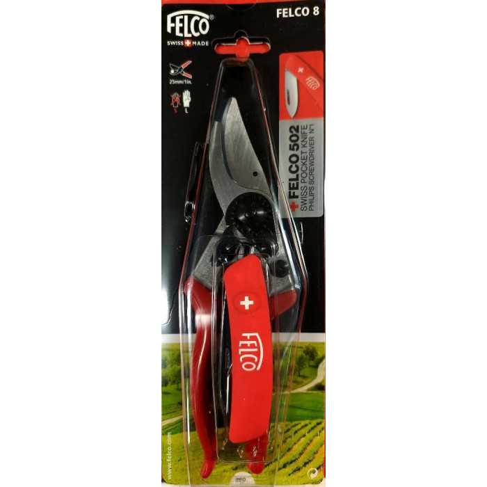 ΨΑΛΙΔΙ ΚΛΑΔΕΜΑΤΟΣ FELCO No.8 + ΣΟΥΓΙΑΣ FELCO 502